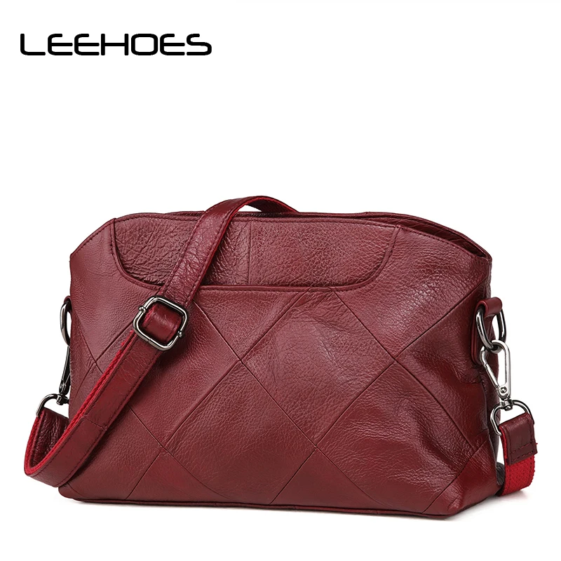 

2018 New Brand Genuine Leather Bags for Women Shoulder Bag Female Hobos Crossbody Bag Totes Ladies Bolsas Cowhide Handbags