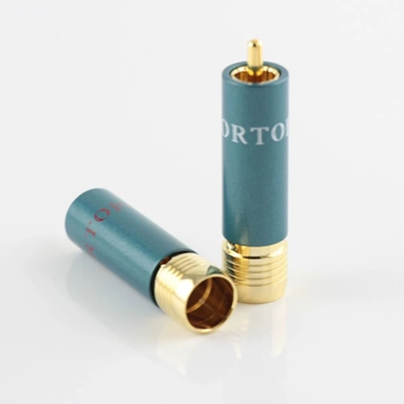 

Gold-plated HIFI RCA Plug Hi-end Ortofon Reference 8NX RCA Connectors
