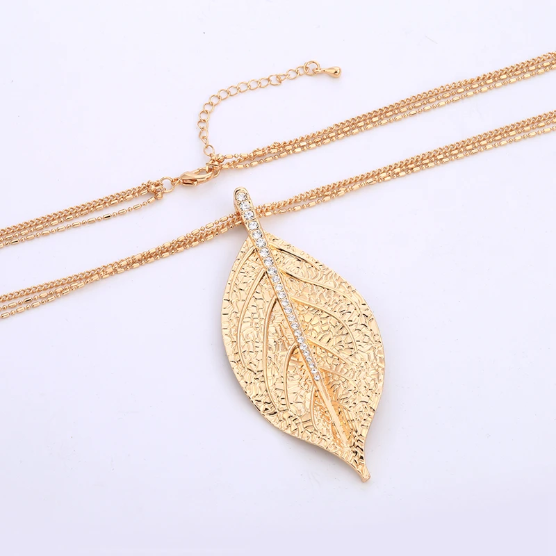 Leave Necklace (2)