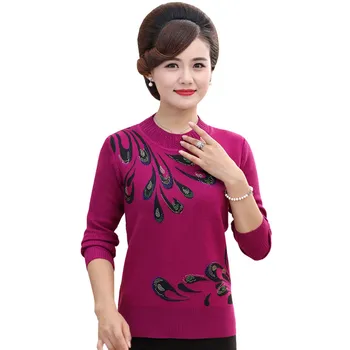 

Thick Warm Women Turtleneck Jumper Tops 2020 Winter Mother Christmas Sweaters And Pullovers Knit Long Sleeve Knitwear Female
