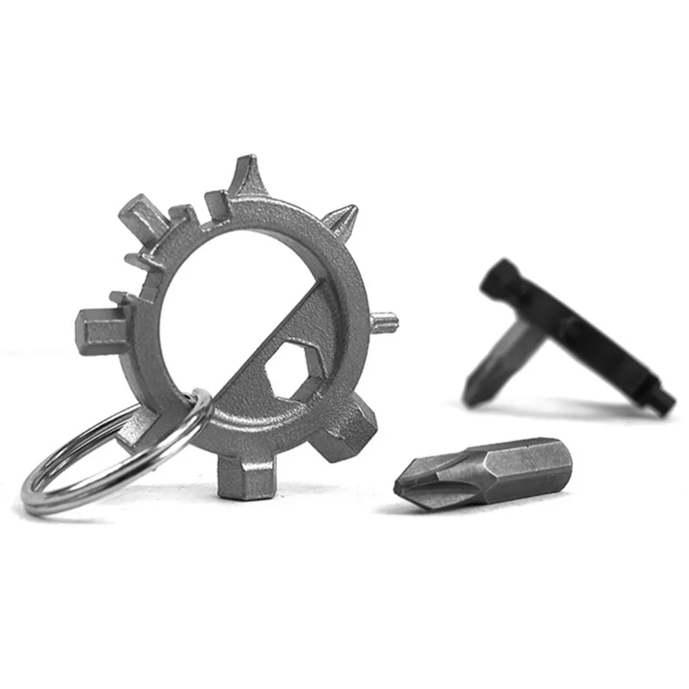 

Multifunctional Gear Outdoor Octopus Shape Keychain Screwdriver Bicycle Bike Repair Tools 12 Function Portable Tools Kits