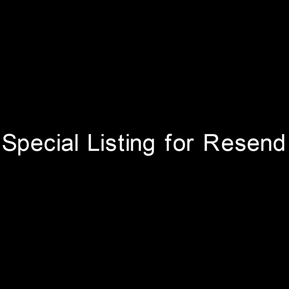 

Special Listing for Resend Request
