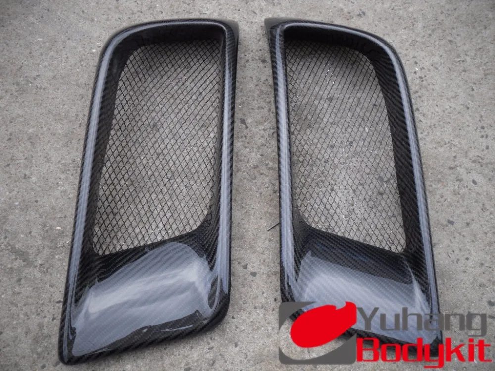 FRONT BUMPER AIR DUCT INTAKE 2 pcs (pair) CF FOR EVOLUTION Evo 10 EVO X