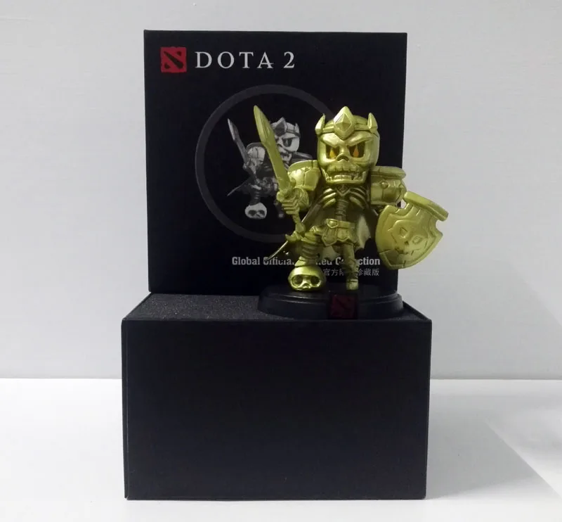  Gold Dota 2 Game 5pcs/set SNK Windranger Juggernaut Soul Guard Silence Model Figure PVC Collection 