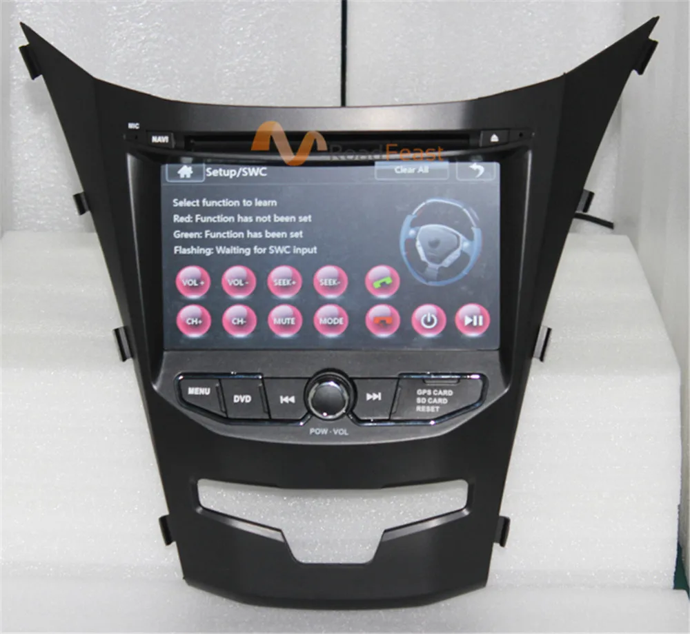 car DVD for Ssangyong Korando 2014 2015 7