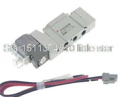 

SMC SY3120-5LZD-M5 5 Port Rubber Seal Solenoid Valve 24VDC QTY1