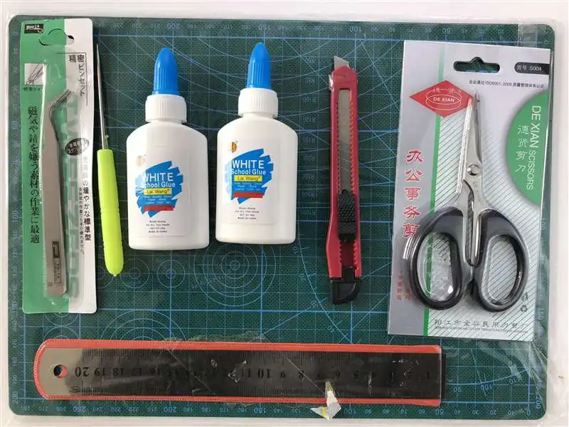 

3D Paper Model Make Tool Set Can Choose