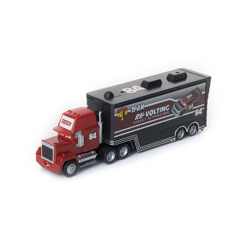 Disney Pixar Cars 2 3 Toys Chick Hicks Truck Lightning McQueen Jackson Storm Mack Uncle 1:55 Diecast Model Car Toy Kids Gift - Цвет: NO. 84 Truck