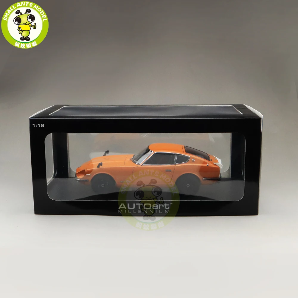 1/18 Autoart 77436 1969 NISSAN Fairlady Z432 PS30 Diecast Model Car Toys Boys Girls Birthday Gift Orange