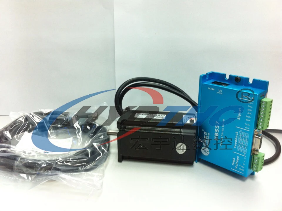 

Leadshine HBS57S+57HBM20-1000 2 phase 2N.m closed loop stepper Hybrid motor and driver with 3m encoder cable
