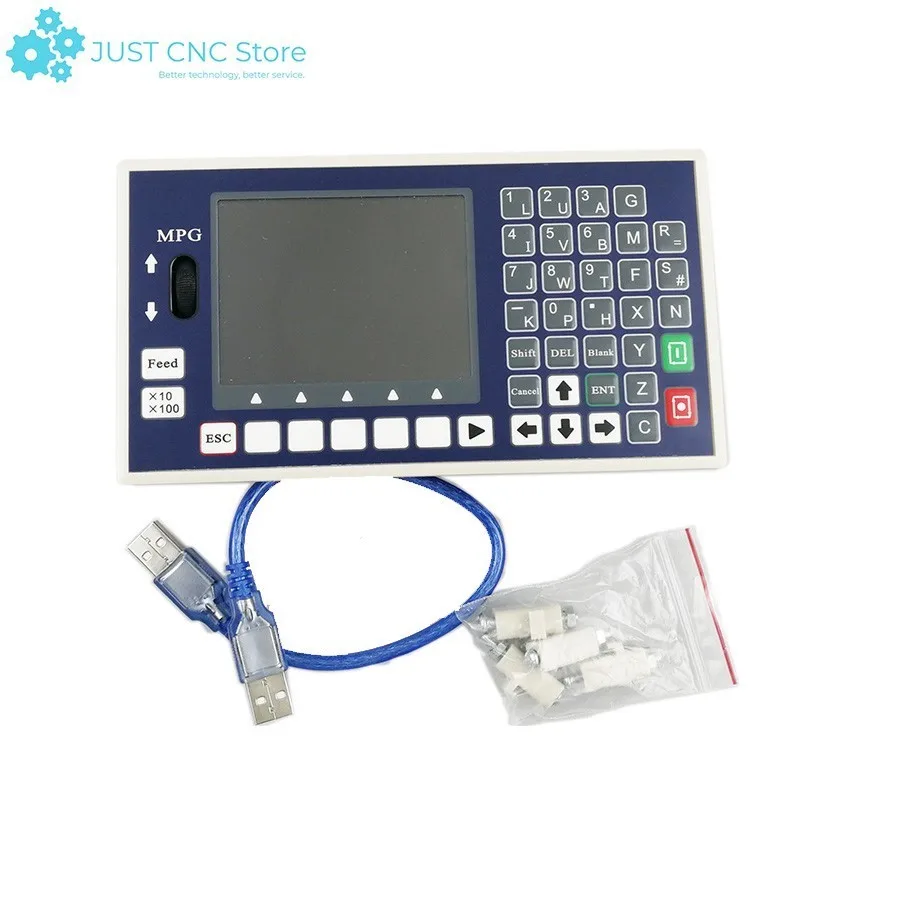 

4 Axis cnc Controller Usb Port Code Spindle Control Mpg Stand Alone Stepper Servo Motor Controller