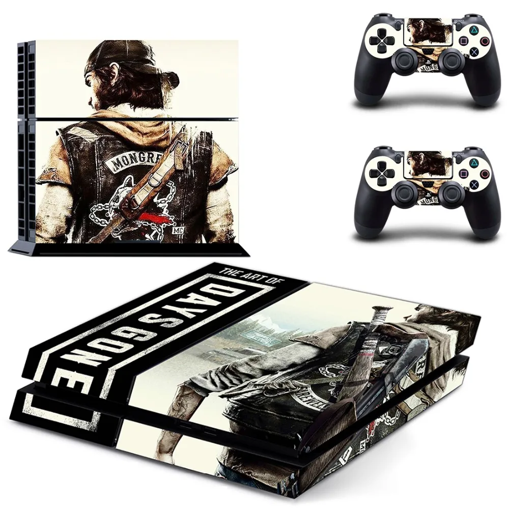 Игра Days Gone PS4 кожи Стикеры наклейка для Игровые приставки 4 Dualshock консоли и 2