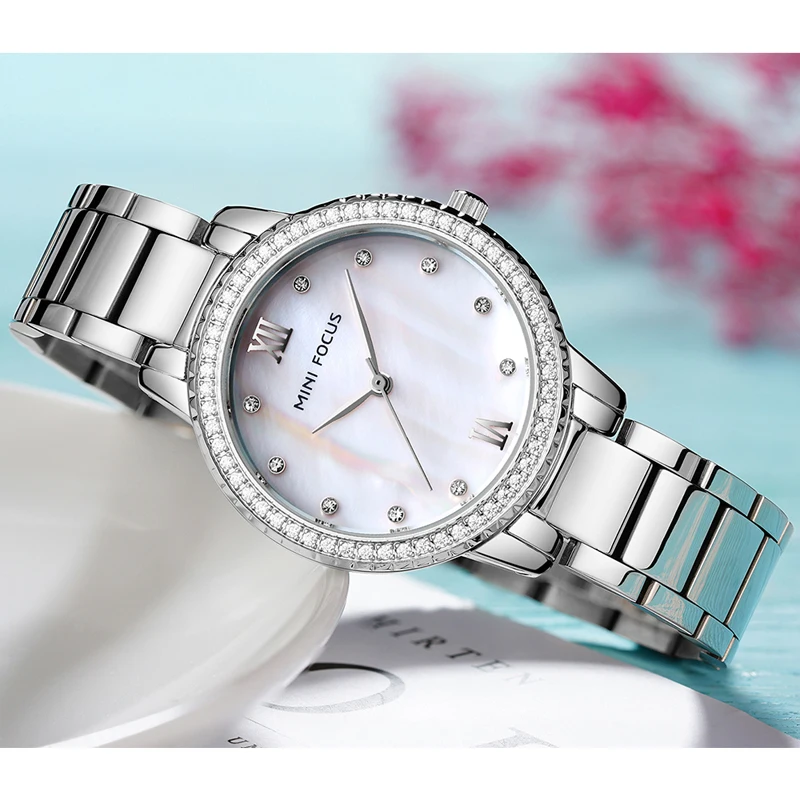 MINIFOCUS Ladies Fashion Watch Women Luxury Rhinestone Quartz Watch Women's Wrist watches Female Dress Clock relogio feminino MINIFOCUS Ladies Fashion Watch Women Luxury Rhinestone Quartz Watch Women's Wrist watches Female Dress Clock relogio feminino