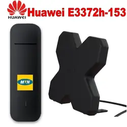 Huawei E3372 E3372h-153 + 4G CRC9 35dbi антенны