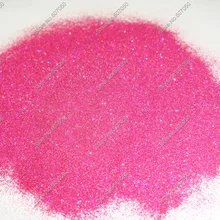 1/25"(0,1 мм) 004inch-растворитель устойчивый голографический лазер Роза слива красный цвет ногтей Блеск Пыль порошок для ногтей лак и подарок ремесло