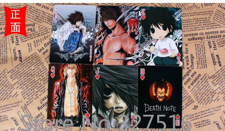 Anime Death Note L naipes baraja Poker Nuevo En Caja