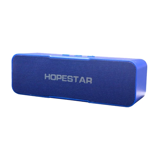 HOPESTAR H13 беспроводной Bluetooth динамик сабвуфер двойной бас стерео Поддержка USB TF AUX FM с зарядным устройством для мобильного телефона - Цвет: Синий