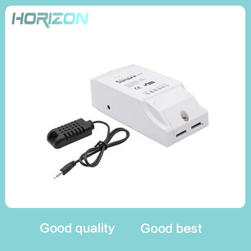 

SONOFF TH16 DIY 16A 3500W Temperature Humidity Monitoring Switch Wifi Smart Home Remote Control