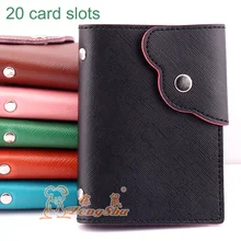 ZS 1pcs New Bags Ladies Anti-Magnetic Packs Bank Cards Holder Business Bag Large Capacity Sets Card package card cover card case