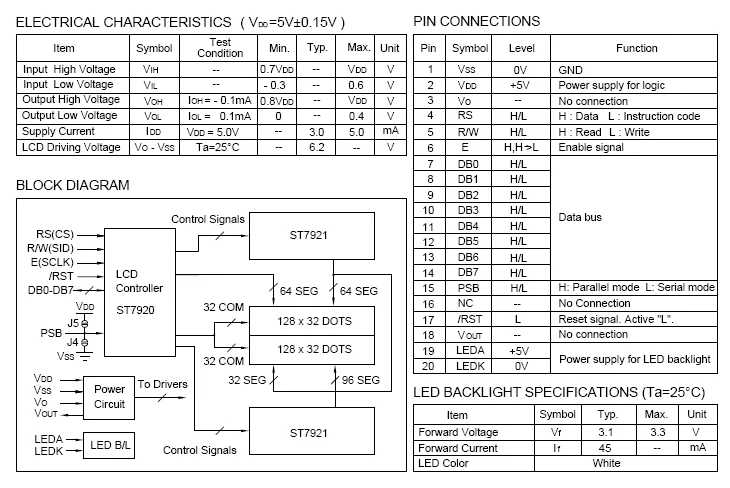 3,3 V 12864 ST7920 ЖК-дисплей Графический модуль lcd панель LG128645SFDWH6V-V33H3 SGS12864 WG12864 LM3033