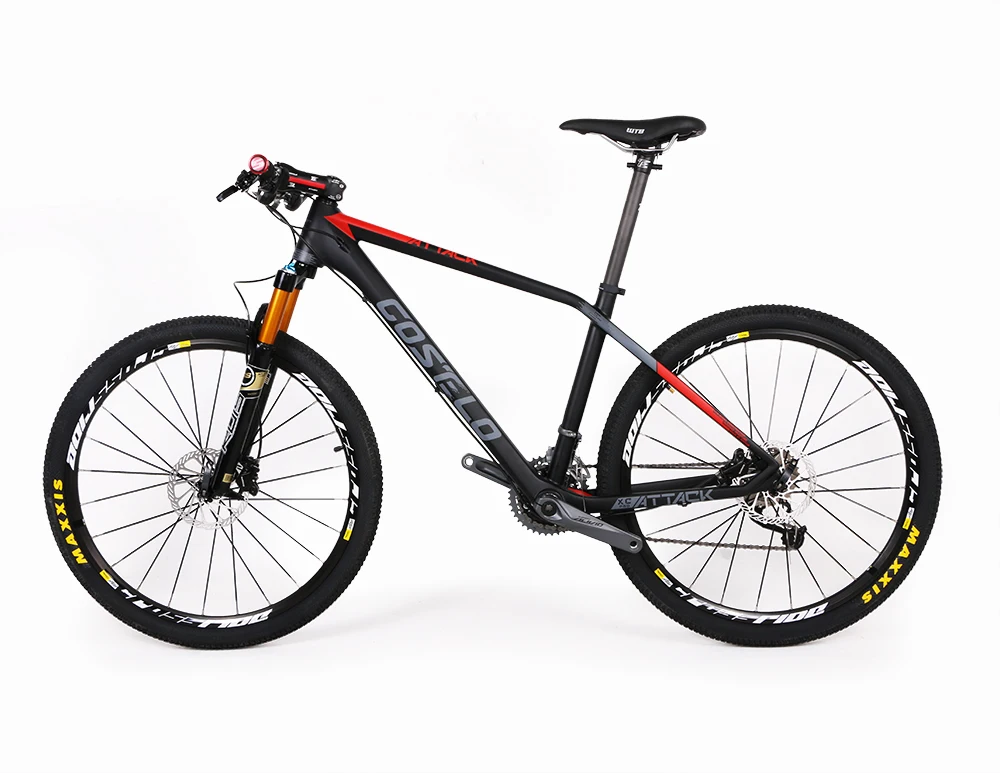 Costelo Attack XC Pro Mountain MTB Bicycle Carbon Frame Torayca UD Carbon Fiber Bicycle Frame 27