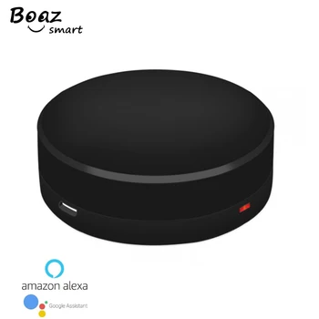 

Boazsmart IR Bridge Google Home Alexa Echo Control for Infrared Air-condition Fan TV Universal Remote Control By Mobile Phone