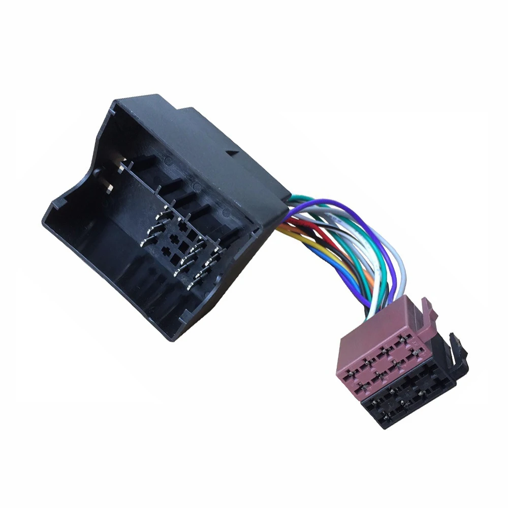 

ISO Wiring Harness Radio Cable Adaptor for BMW Land Rover Connector Cable Plug Wire Adapter