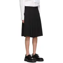 Новинка, свободные мужские повседневные шорты, сценическое шоу, британский стиль, индивидуальная мужская мода, простая короткая юбка