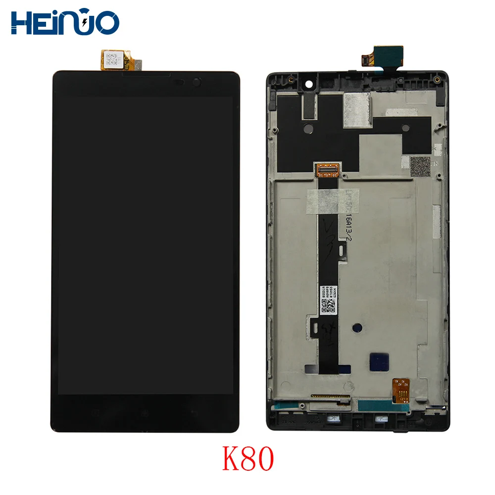 

5.5" Phone LCDs For Lenovo K80 K80M P90 LCD Display Touch Screen Digitizer Assembly With Frame LCD Replacement Parts+free Tools