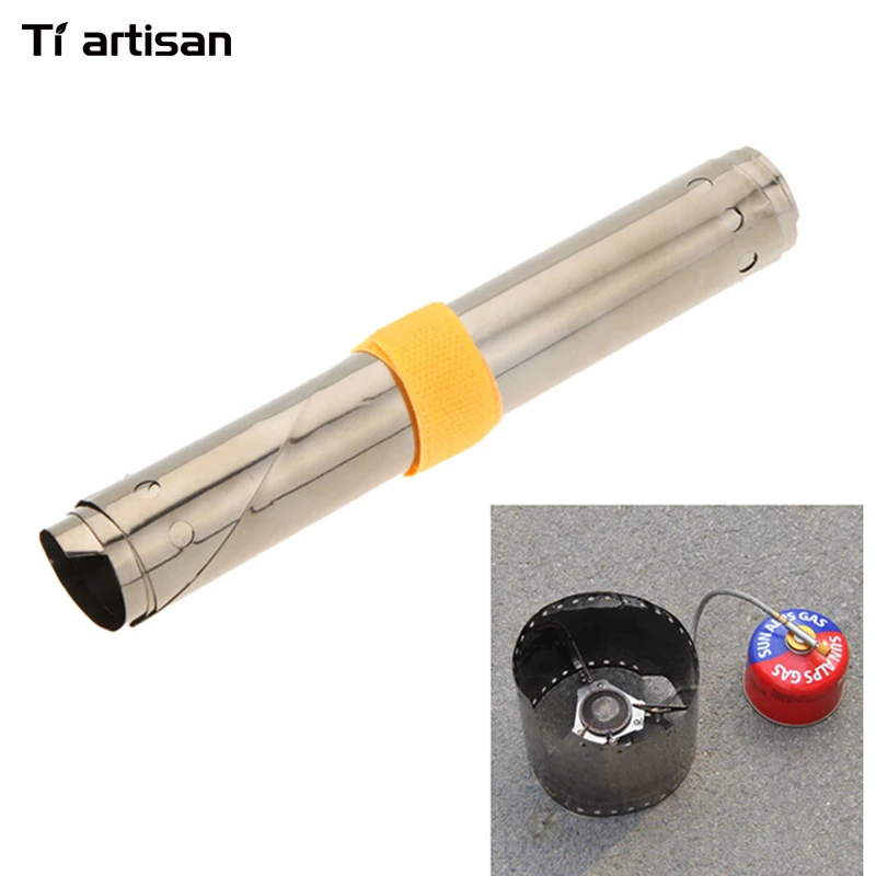 

Tiartisan Outdoor Camping Stove Wind Screen Ultra-thin Titanium Outdoor Camping Stove Wind Shield Windproof Plate