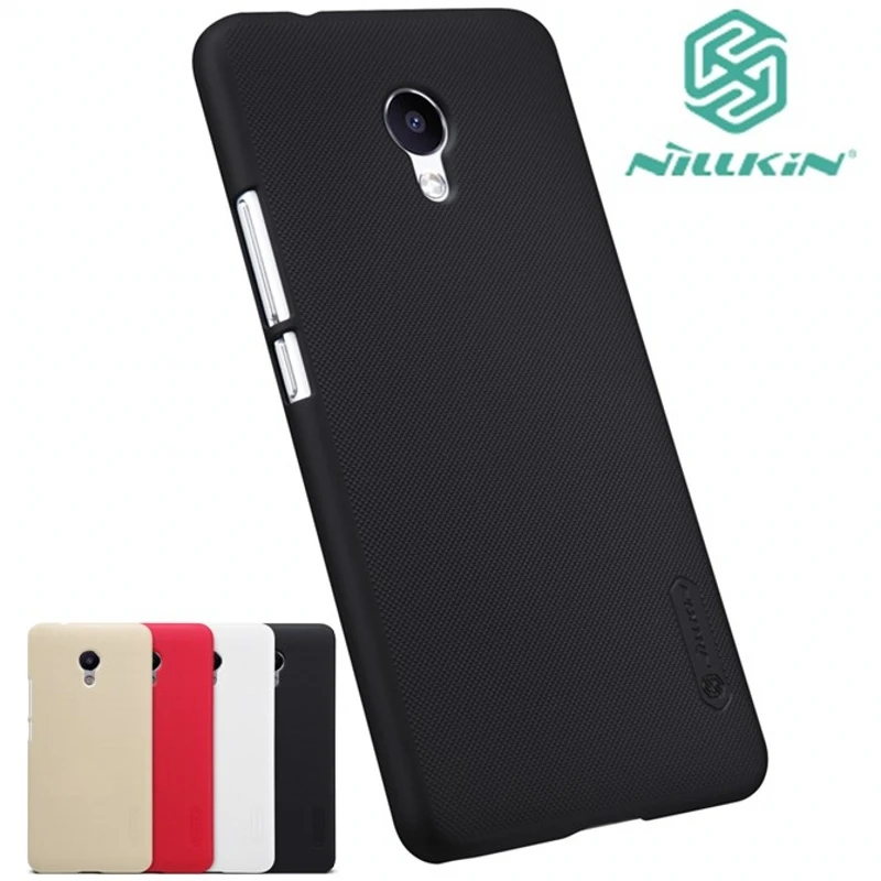 Meizu M5S Case Nillkin Frosted Shield PC Back Cover For 5.2 inch Gift Screen Protector with Retail Package |