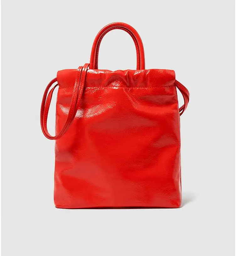 Новые кожаные сумки, женские роскошные сумки, женские сумки, дизайнерская большая сумка-тоут, сумка через плечо, сумка на плечо, набор, Bolsa Feminina, красный