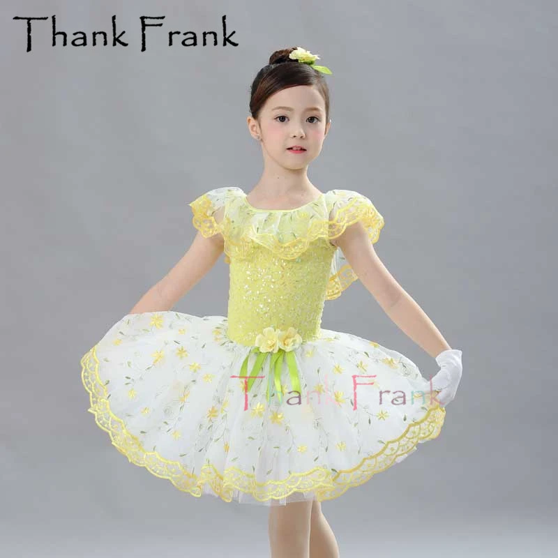 Yellow ballet skirt Clearance