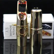 Отличный Металлический Мундштук саксофона сопрано и Лигатура и колпачок/7