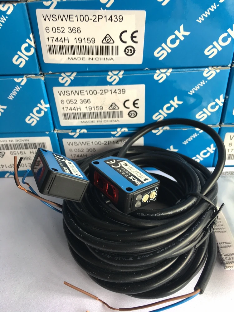 Brand new original German SICK pair of photoelectric switch sensor