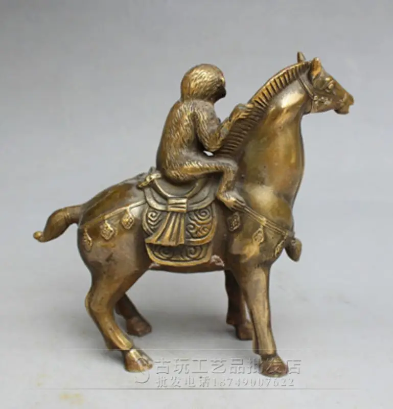Редкая и Изысканная антикварная скульптура перегородчатая Статуэтка Бронзовая Скульптура лошадь резьба различные стили