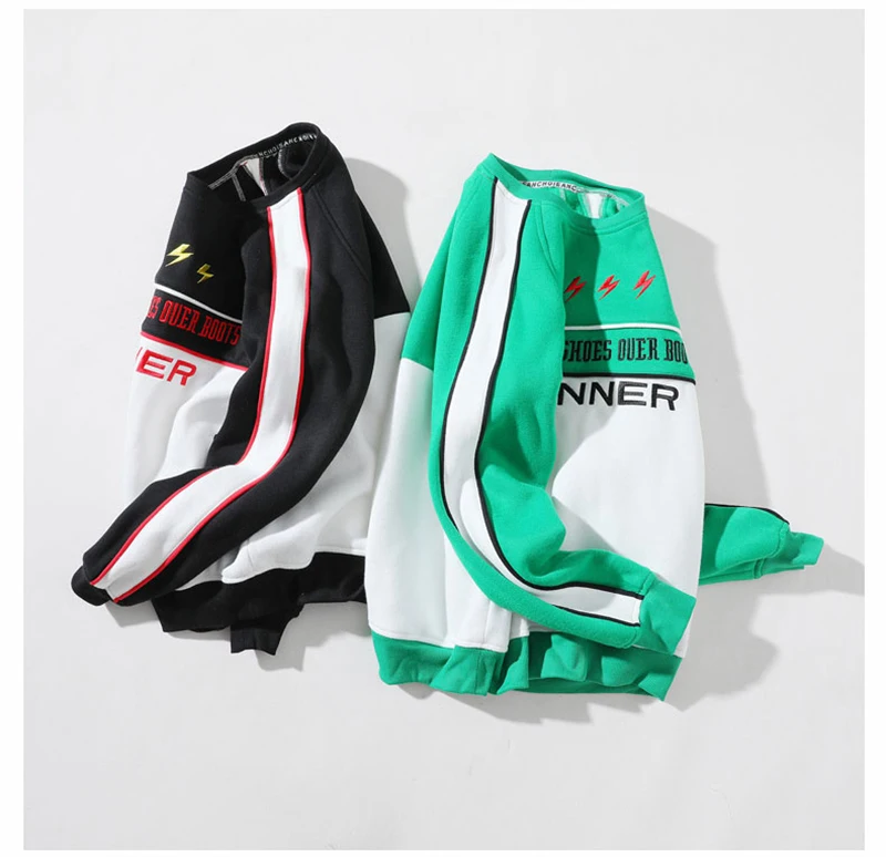 Patchwork Oversize Windbreaker Pullover Jackets Male Coats Vintage Varsity Jacket Men Fashions  (48)
