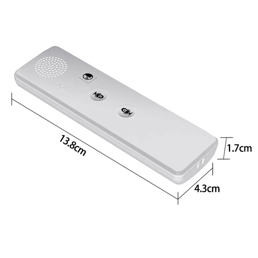 

Smart Translator T3 Quite Translation Kit Intelligent Translator 40 Languages Instant Voice Pocket Device