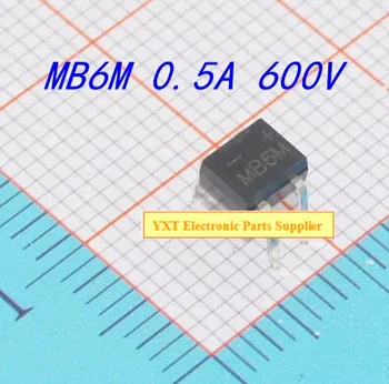 

50pcs/lot MB6M 600V/0.5A DIP-4 rectifier bridge 100%new&original IC electronics kit in stock
