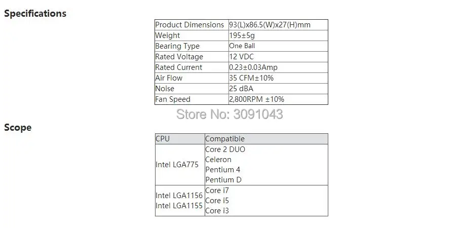 PcCooler S89 80 мм кулер для процессора для HTPC мини Чехол маленький корпус все-в-одном компьютер pc процессор охлаждения радиатора Вентилятор для intel