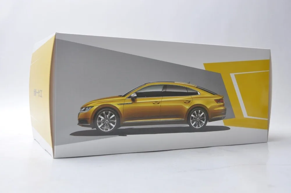 1:18 литая модель для Volkswagen VW New CC Arteon 2018 красный игрушечный автомобиль из сплава