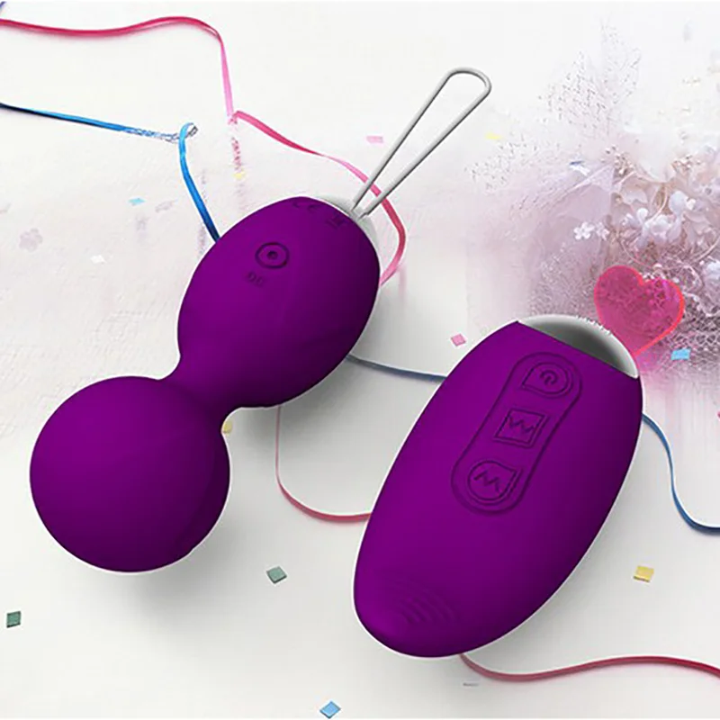 Silicone vibrating eggs wireless vaginal ball (14)