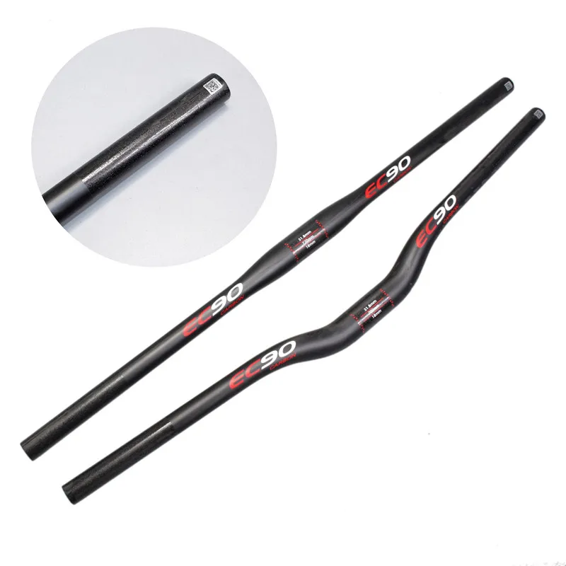 EC90 Full Carbon Mountain Bike Handlebar MTB 31.8mm Carbon Fiber RiserFlat Handle Bars UD Bicycle Handlebars (3)