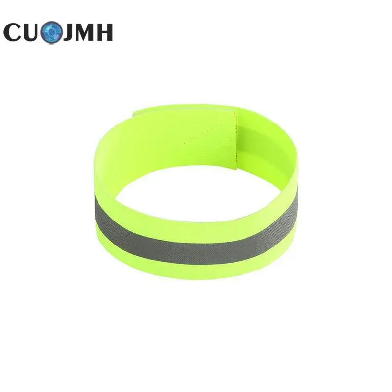 

1 Pcs Reflective Film Wristband Elastic Band Reflective Fabric Warning Tape 4 Colors Night Running Reflective Reflective