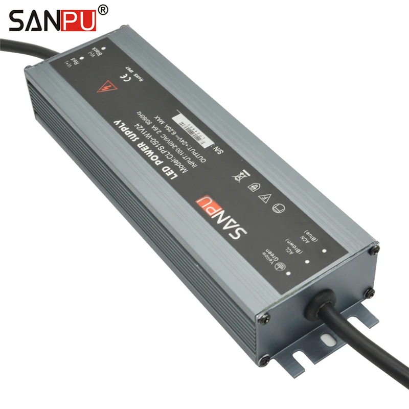 dc 150w 6a a prova dagua ip67 ac dc transformador 24 v 04