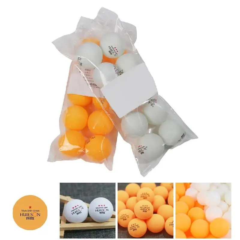 10 قطعة الأبيض و اللون البرتقالي طاولة تنس الطاولة تنس كرات المهنية للتدريب المنافسة الرياضية استخدام BB55