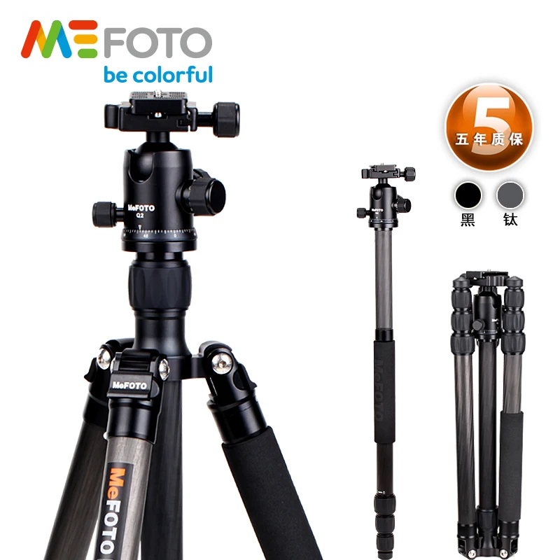MeFOTO GlobeTrotter Гибкий штатив с поворотом на 360 градусов из углеродного волокна C2350Q2