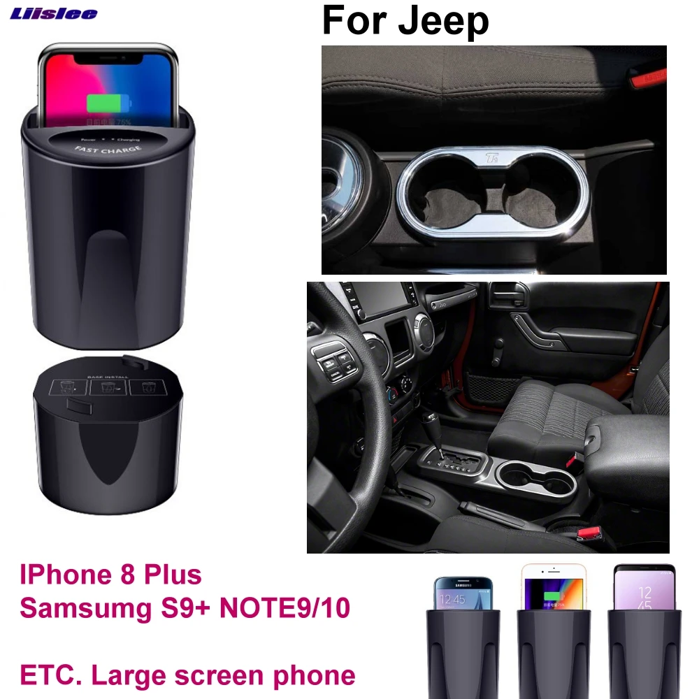 Car Qi Fast Wireless Charging Phone Holder Fast charger For