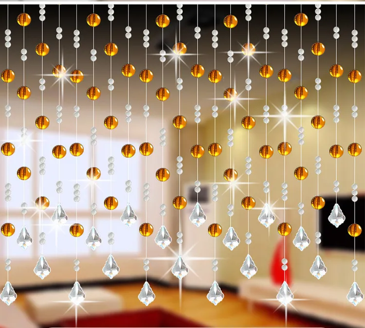 wholesale 36pcs/lot,Fashion Crystal Beads Curtain Can diy Customized Decoration Door Curtain