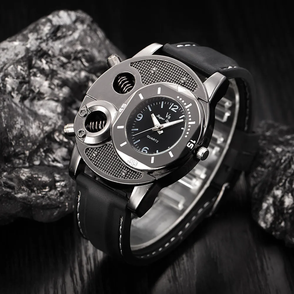 Мужские часы Топ бренд класса люкс V8 мужские наручные часы модные дизайнерские подарки для мужчин спортивные кварцевые часы relojes para hombre